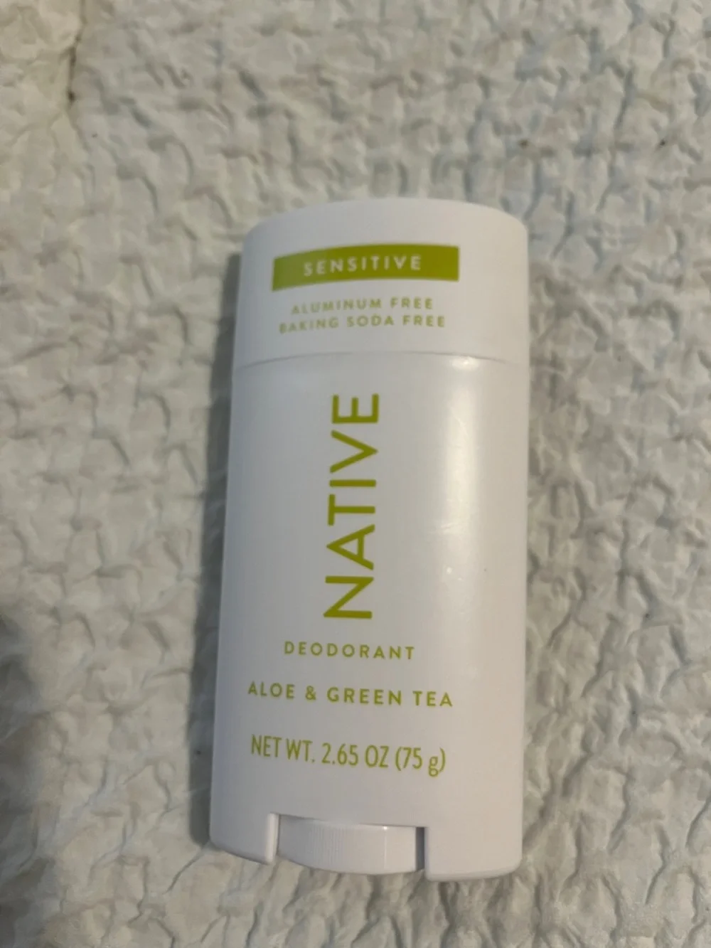 NWT Native Sensitive Deodorant Aloe and Green Tea